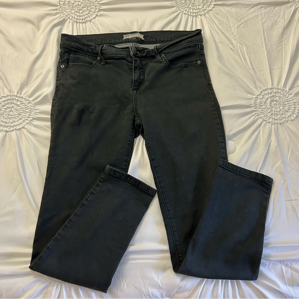 Free People Black Denim Jeans Size 29 (US 8)